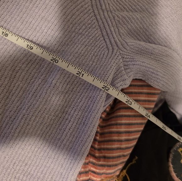 Eileen Fisher Lilac Thin Knit Cardigan Open Front 1X - Picture 6 of 7
